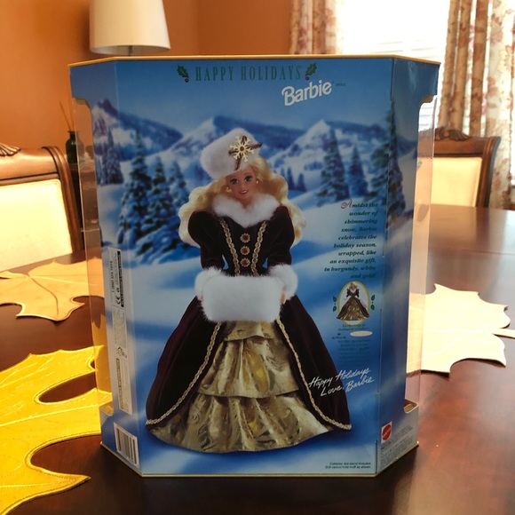 HOLLIDAY COLLECTION BARBIE 1996. EXCELLENT IN BOX - Picture 2 of 6